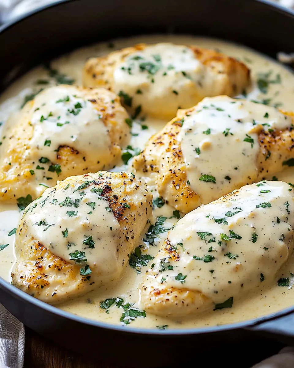 Creamy Garlic Parmesan Chicken