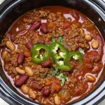 Easy Crockpot Chili