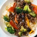 Ground Beef and Broccoli