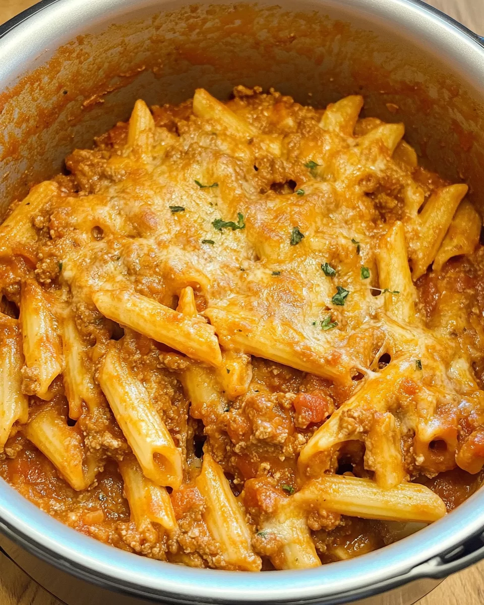 Instant Pot Lazy Lasagna