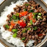 Korean Ground Beef Bowl