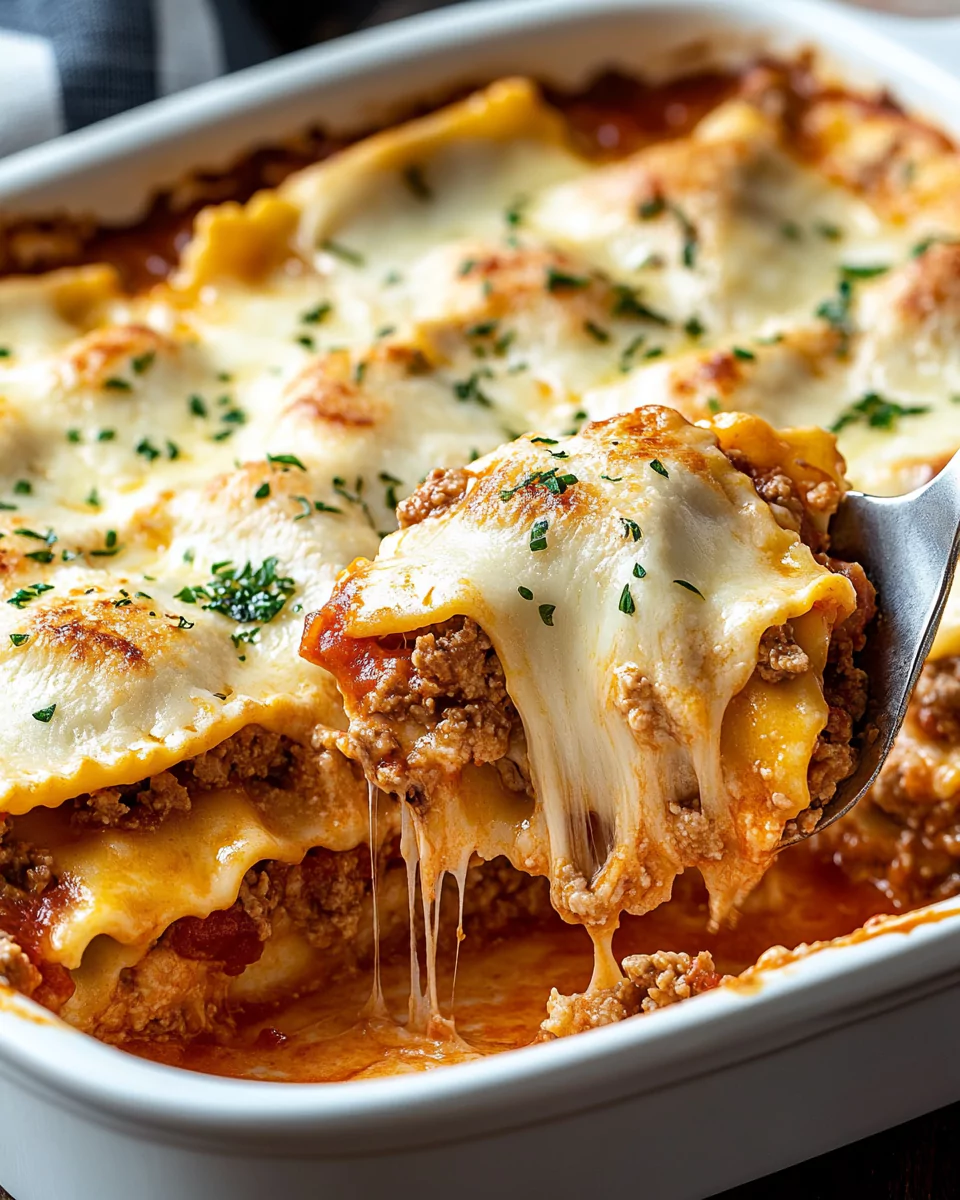 Million Dollar Ravioli Casserole