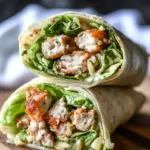 Miso Chicken Caesar Wraps