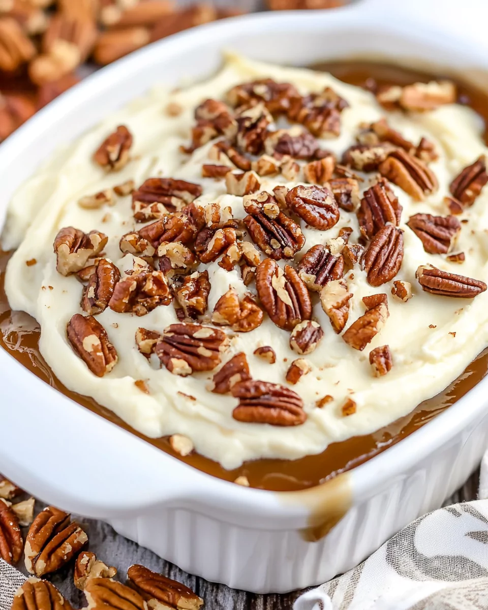 No Bake Pecan Pie Dip