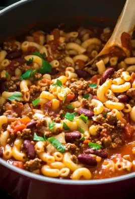 One Pot Chili Mac