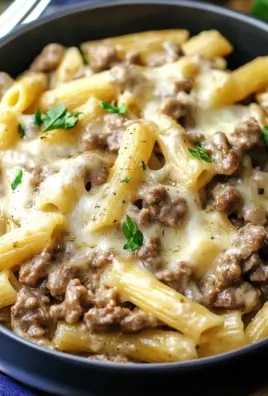 Philly Cheesesteak Pasta