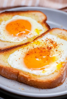 Air Fryer Egg Toast