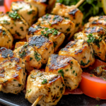 Authentic Greek Chicken Souvlaki