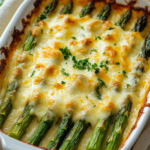 Cheesy Baked Asparagus