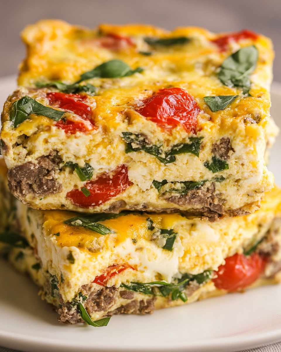 Cottage Cheese Egg Bake