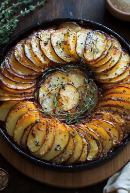 Crispy Balsamic-Thyme Potato Torte