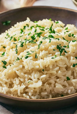 Garlic Parmesan Rice