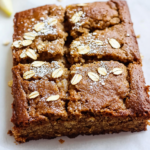 Healthy Breakfast Oatmeal Apple Cake