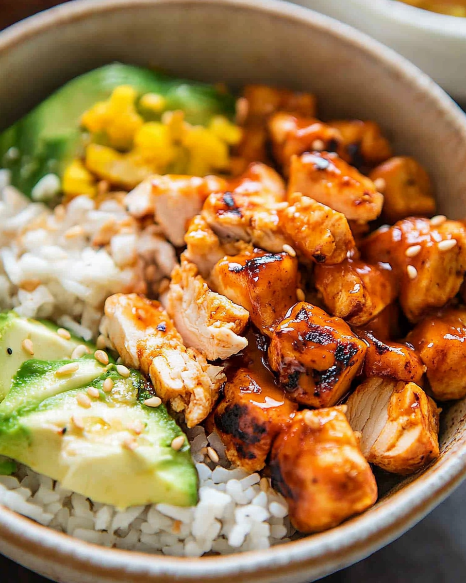 Hot Honey Chicken Bowls