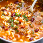 Italian Pasta Fagioli Soup