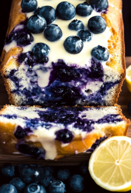 Lemon Blueberry Yogurt Loaf