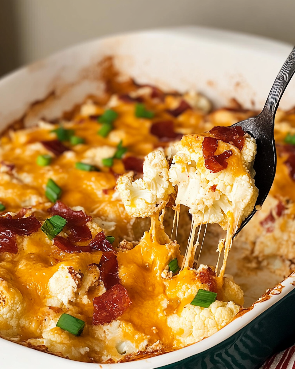 Loaded Cauliflower Casserole