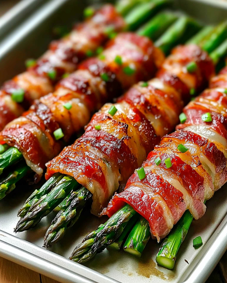 Low Carb Bacon Wrapped Asparagus