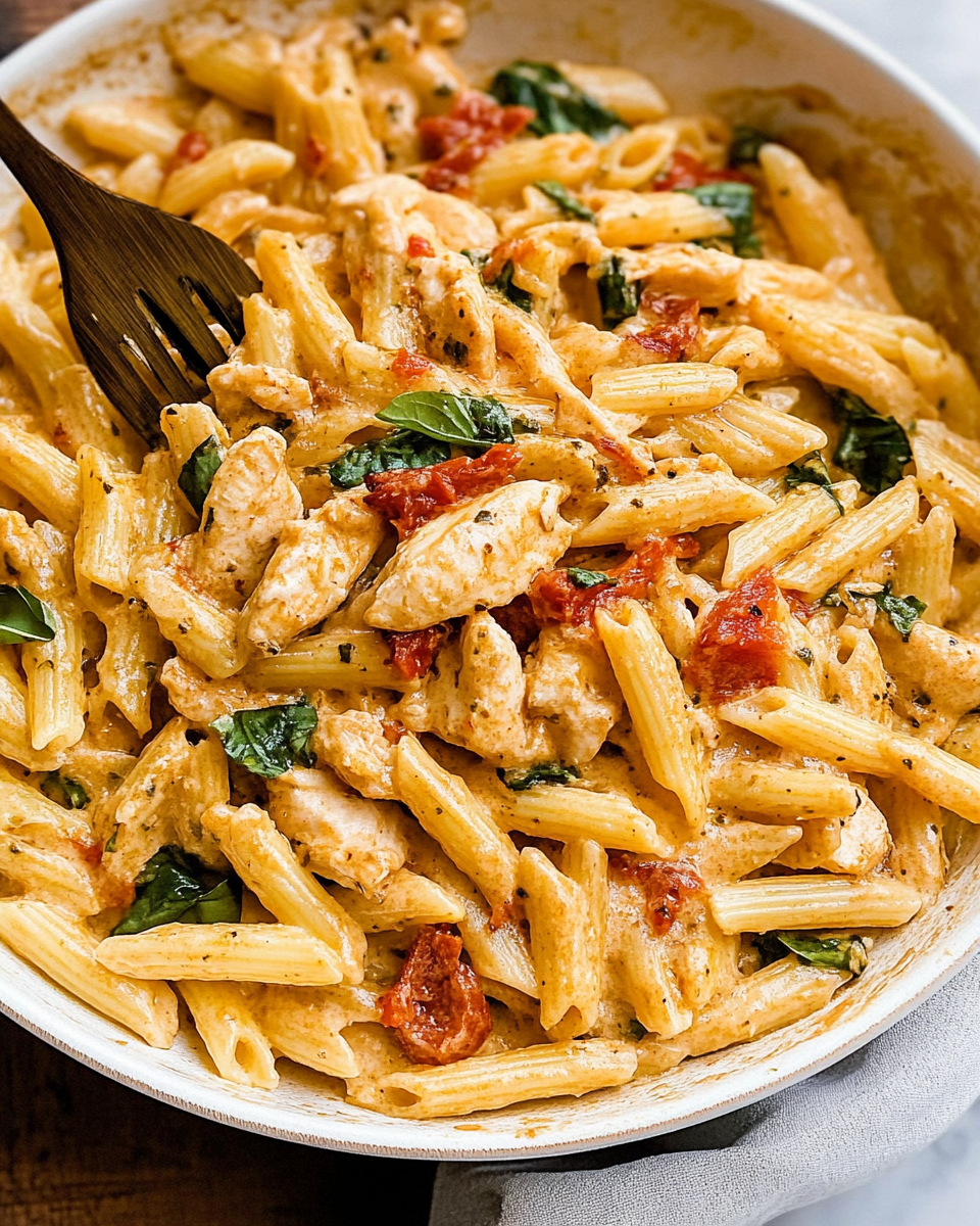 Marry Me Chicken Pasta
