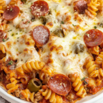 Pizza Pasta Casserole