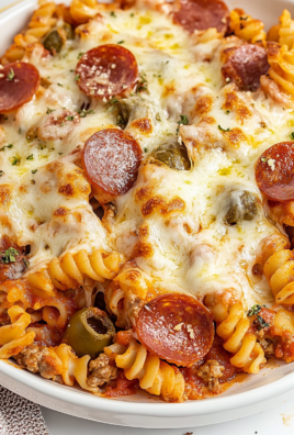 Pizza Pasta Casserole