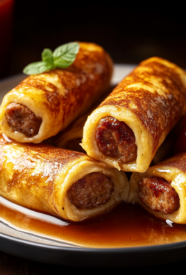 Sausage French Toast Roll-Ups