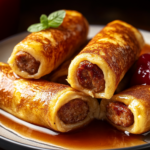 Sausage French Toast Roll-Ups