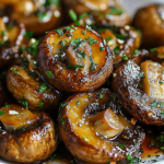 Steakhouse Garlic Butter Mushrooms