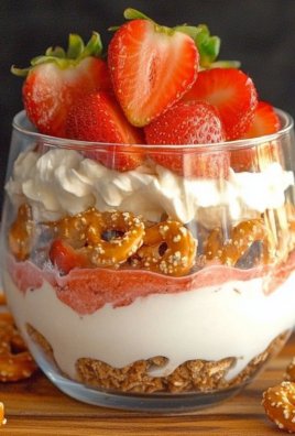 Strawberry Pretzel Salad Parfaits