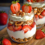 Strawberry Pretzel Salad Parfaits