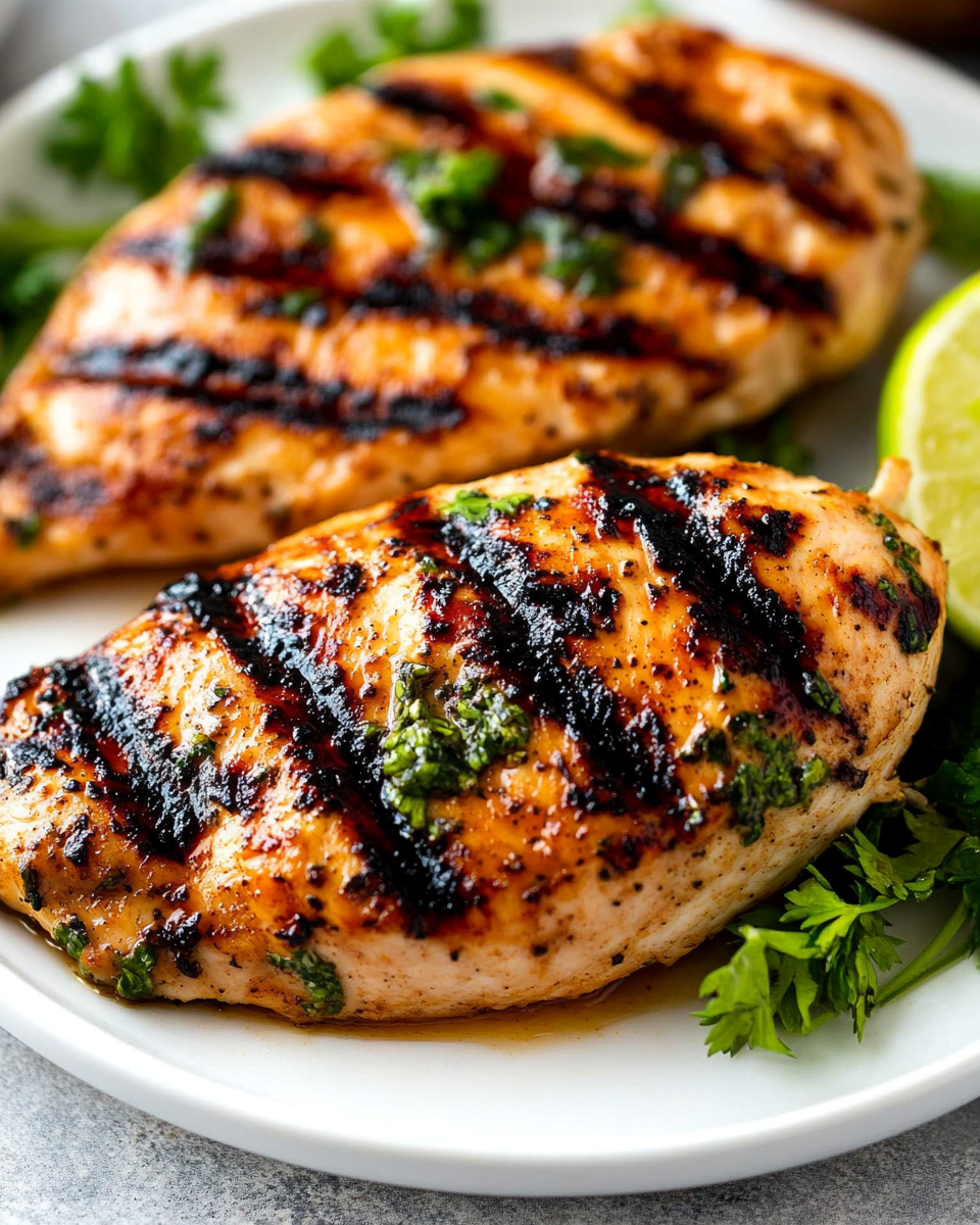 The Best Grilled Chicken Breast