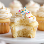Vanilla Birthday Cupcakes