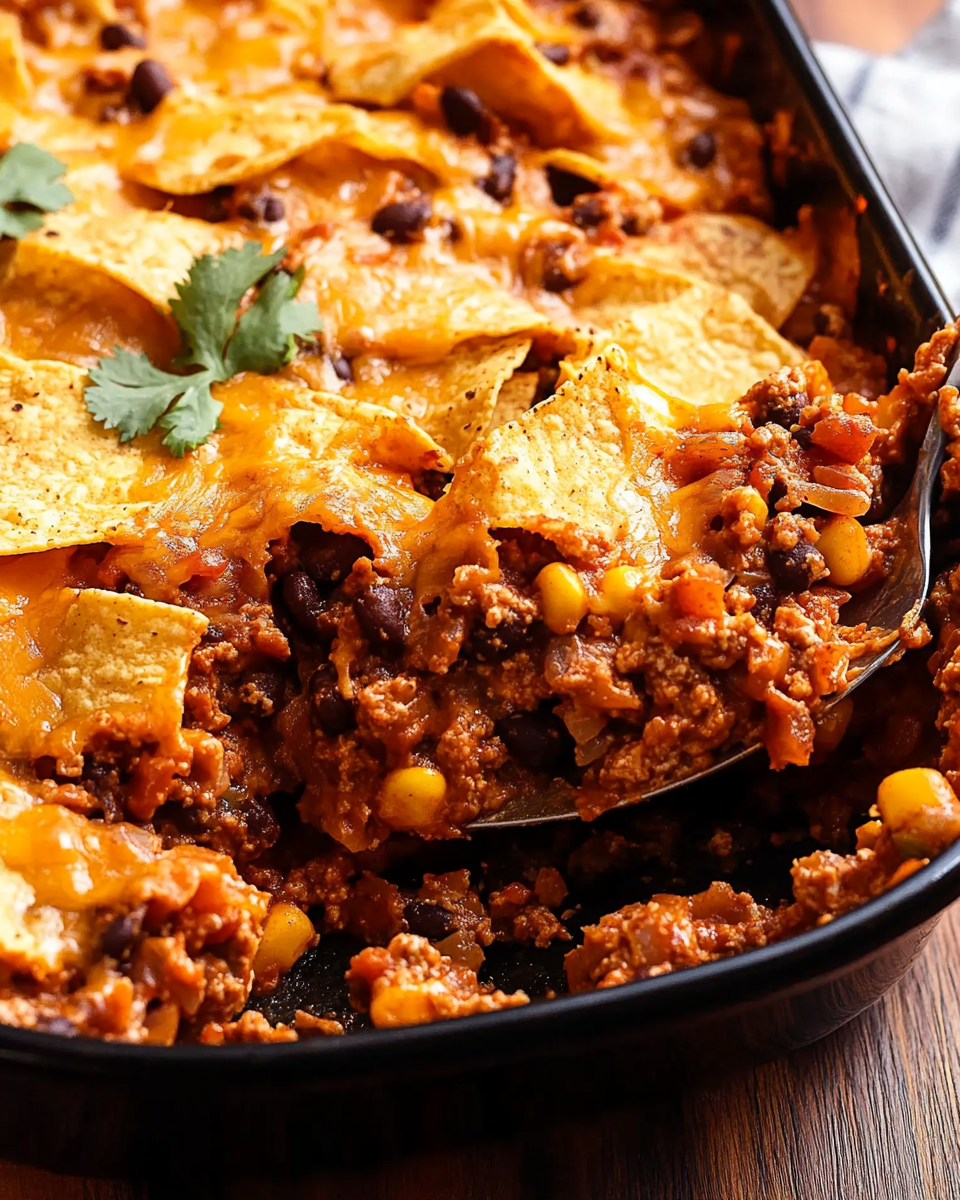 Walking Taco Casserole