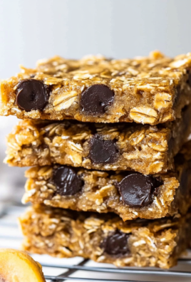 4-Ingredient Banana Oat Bars
