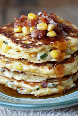 Bacon and Corn Griddle Cakes