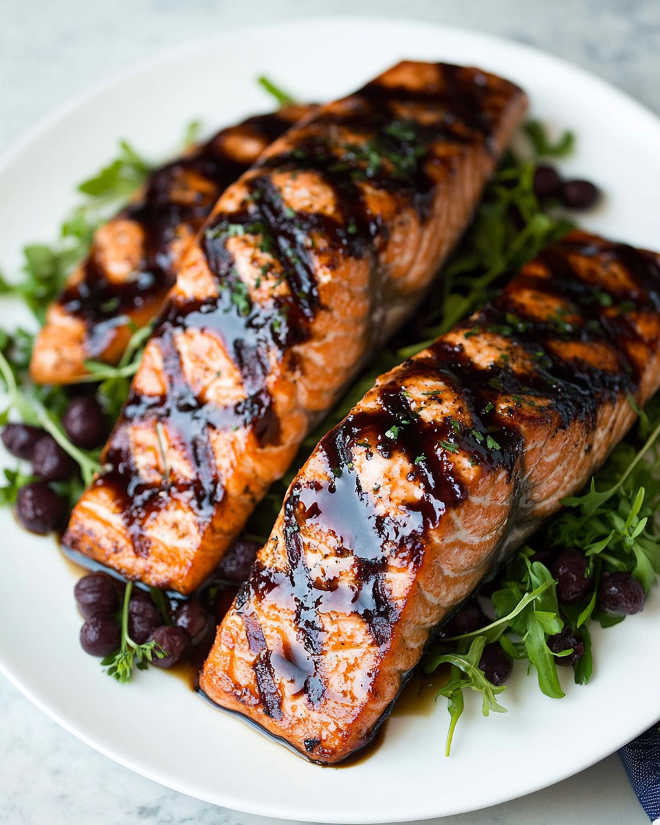 Balsamic Glazed Salmon