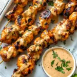 Bang Bang Chicken Skewers