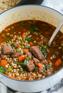 Beef Barley Soup