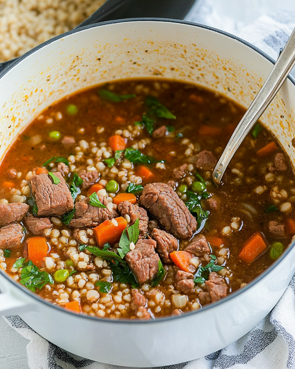 Beef Barley Soup