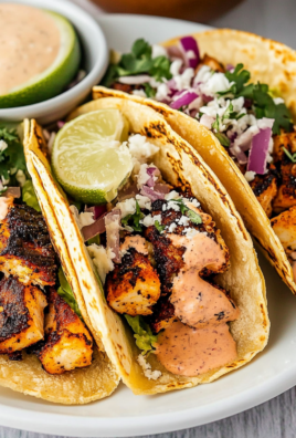 Blackened Fish Tacos
