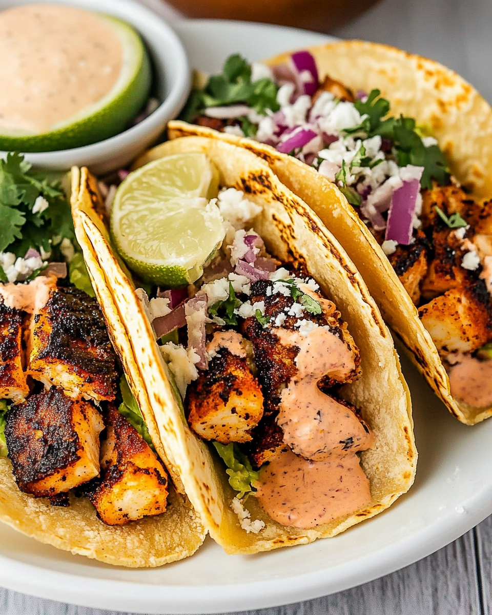 Blackened Fish Tacos