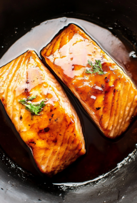 Brown Sugar Glazed Salmon