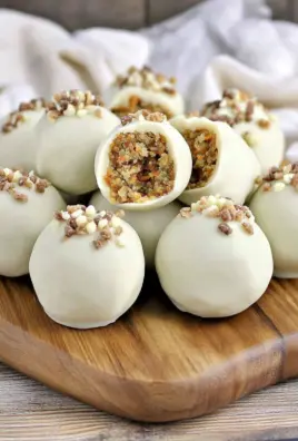 Carrot Cake Ball Truffles