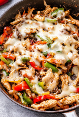 Chicken Cheesesteak Skillet