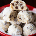 Chocolate Chip Snowball Cookies