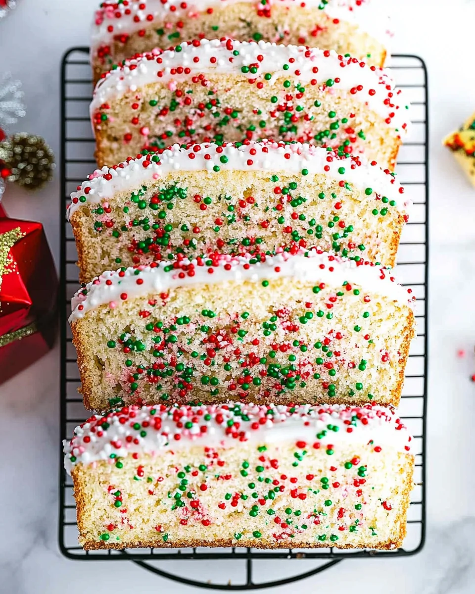 Christmas Sprinkle Buttermilk Bread