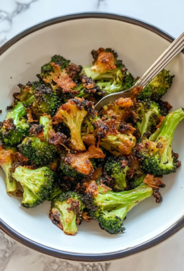 Crispy Cheese Baked Broccoli