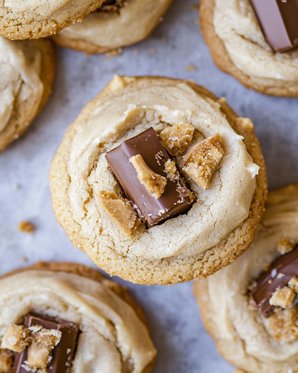 Crumbl Snickers Peanut Butter Cookies