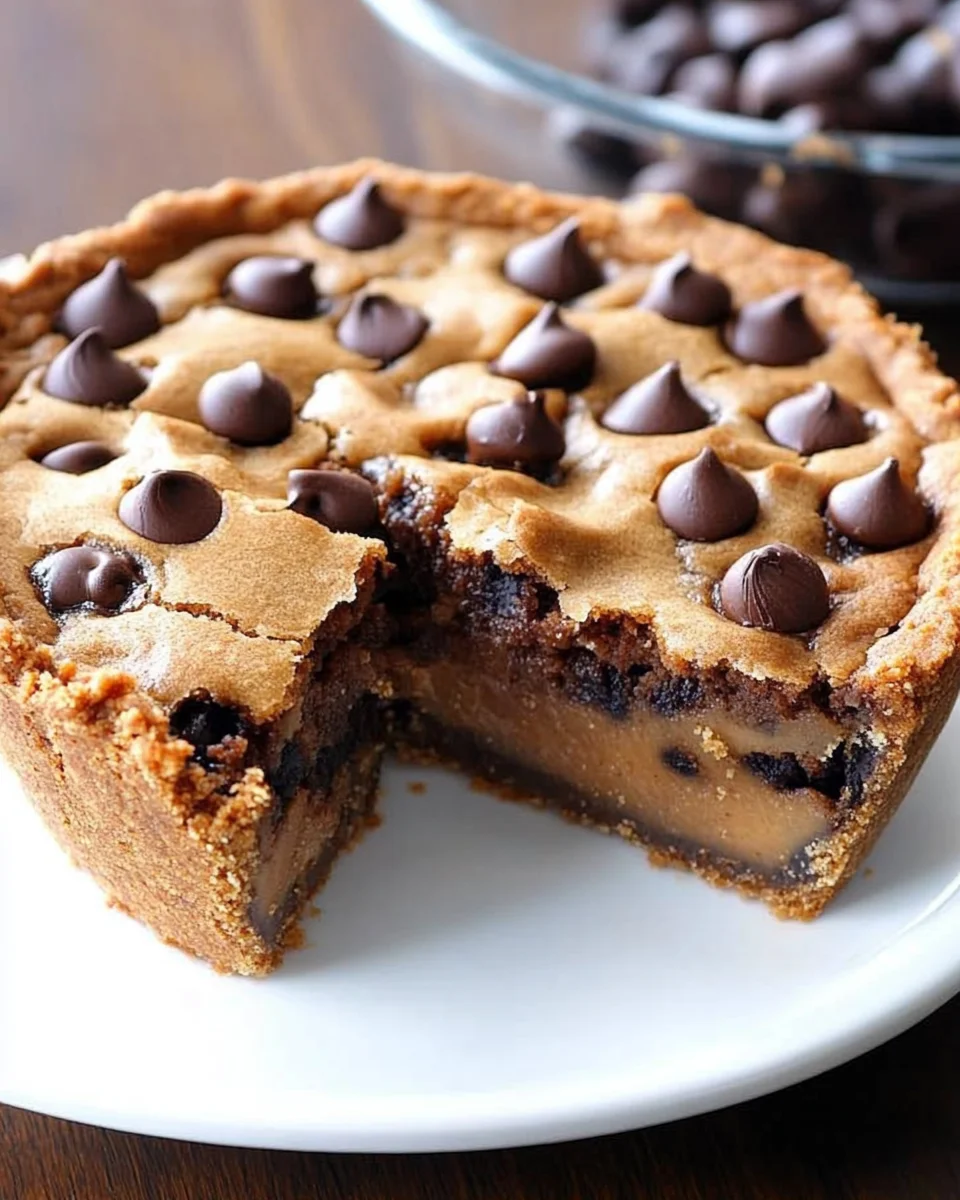 Deep Dish Cookie Pie