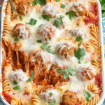 Dump and Bake Meatball Casserole